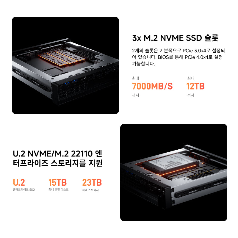 Minisforum MS-A2 AMD 미니 PC丨AMD Ryzen 9955HX 16C/32T