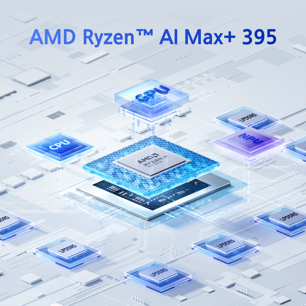 Minisforum MS-S1 MAX 미니 PC  AMD 라이젠 AI 맥스+ 395 · 64GB 통합 메모리 · 로컬 AI 파일럿 에디션