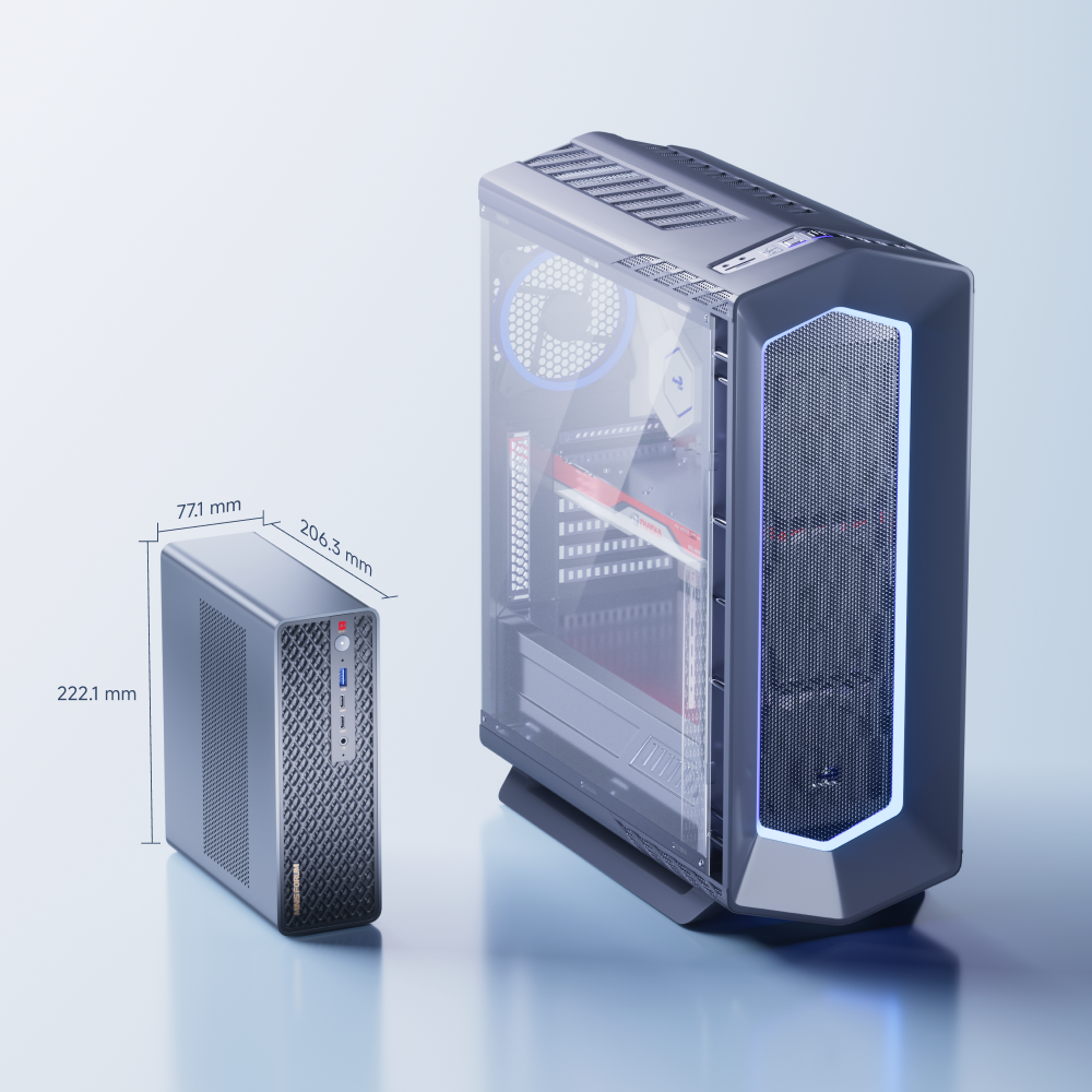 Minisforum MS-S1 MAX 미니 PC  AMD 라이젠 AI 맥스+ 395 · 64GB 통합 메모리 · 로컬 AI 파일럿 에디션