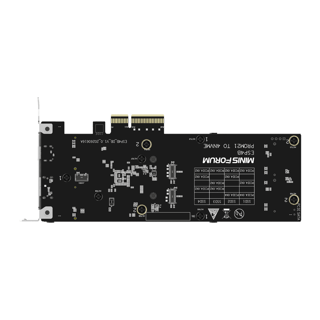 MINISFORUM ESP4B-850 PCIe 4.0 확장 카드