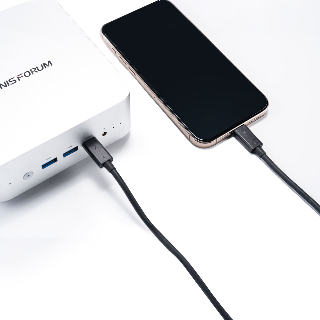 MINISFORUM USB4 Type-C 케이블 (0.8m)